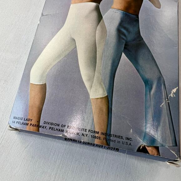Exquisite form Vintage MAGIC LADY PANTS SLIMMER Size Medium white Shapewear - Picture 8 of 8